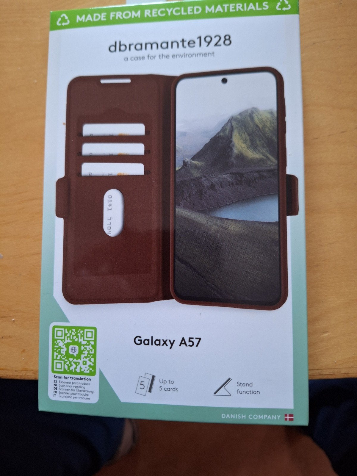 Dbramante1928 Galaxy A57 Hoesje - Nieuw in doos, Ophalen, Nieuw, Overige modellen, Flipcase
