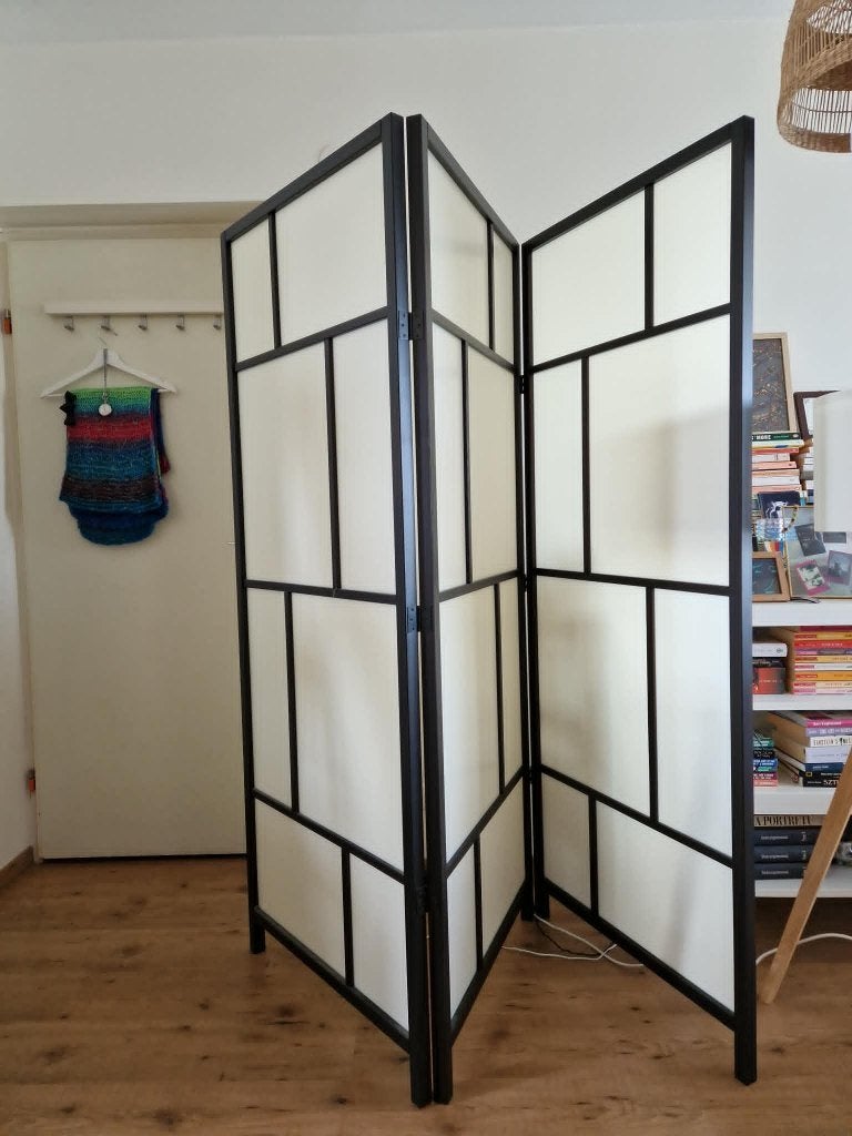 IKEA RISÖR Room Divider / Scheidingswand: 216185 cm - used, Huis en Inrichting, Woonaccessoires | Kamerschermen, Ophalen, Zo goed als nieuw