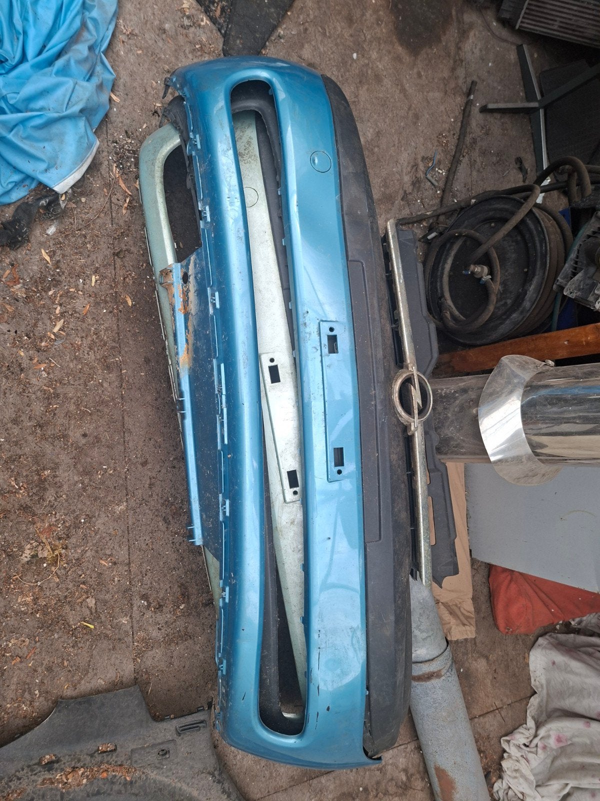 Opel Corsa C : bumpers, koplampen, achterklep, schermen, Ophalen of Verzenden, Gebruikt, Opel