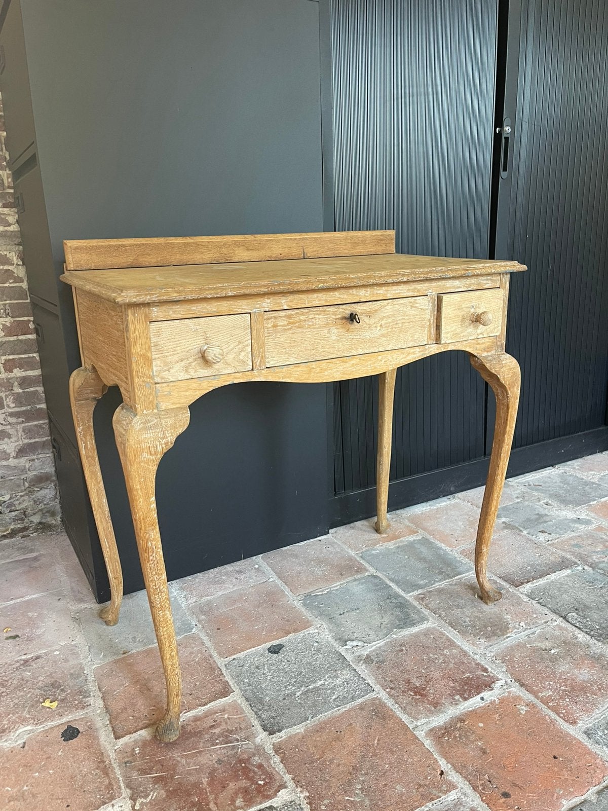 Charmant Grenen Wandtafeltje vintage, Ophalen, Gebruikt, 50 tot 100 cm, Scandinavisch