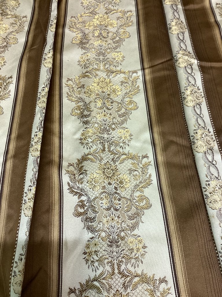 Klassiek / vintage gordijn + gordijnstof, Huis en Inrichting, Stoffering | Gordijnen en Lamellen, Ophalen of Verzenden, Gebruikt