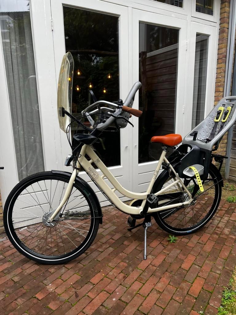 Bsp Seine Evo Moederfiets 7 versnellingen framemaat 56, Fietsen en Brommers, Fietsen | Dames | Moederfietsen, 53 tot 56 cm, Ophalen