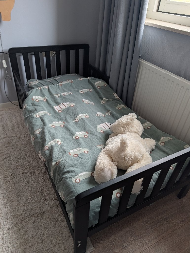 Peuterbed 140x70, Kinderen en Baby's, Kinderkamer | Bedden, Gebruikt, 70 tot 85 cm, 140 tot 160 cm, Ophalen
