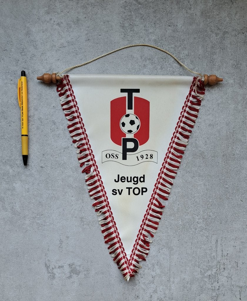vaantje TOP Oss, Ophalen of Verzenden, Gebruikt, Overige binnenlandse clubs, Vaantje of Sjaal