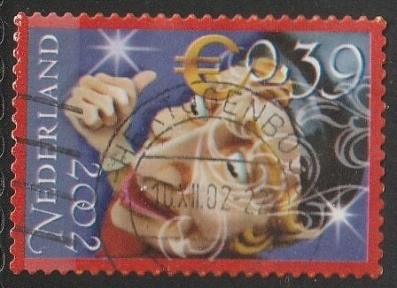 Nederland 2002 2087 Efteling Kleine boodschap Gest Den Bosch, Ophalen of Verzenden, Na 1940, Gestempeld