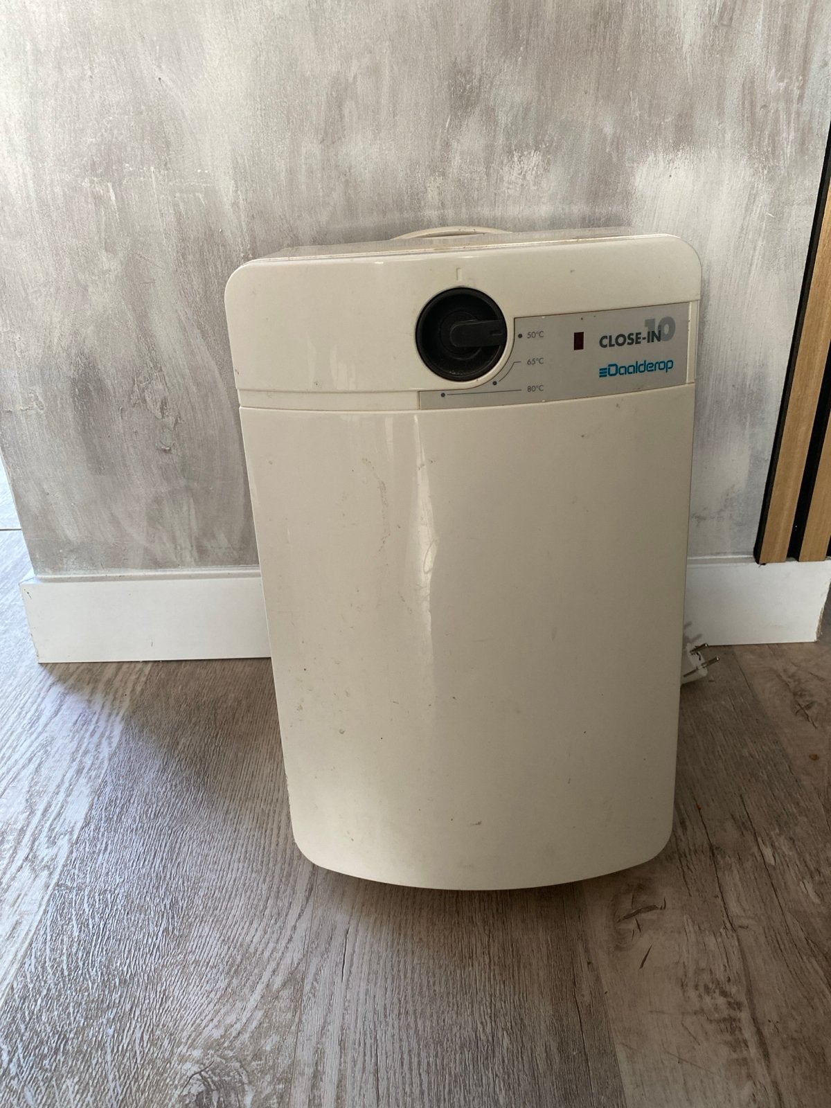 Daalderop Close-in 10 liter boiler, Doe-het-zelf en Verbouw, Geisers en Boilers, Ophalen, Gebruikt, Aardgas, Boiler