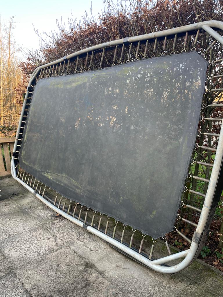 Grote rechthoekige trampoline van Exit, Kinderen en Baby's, Speelgoed | Buiten | Trampolines, Gebruikt, Ophalen