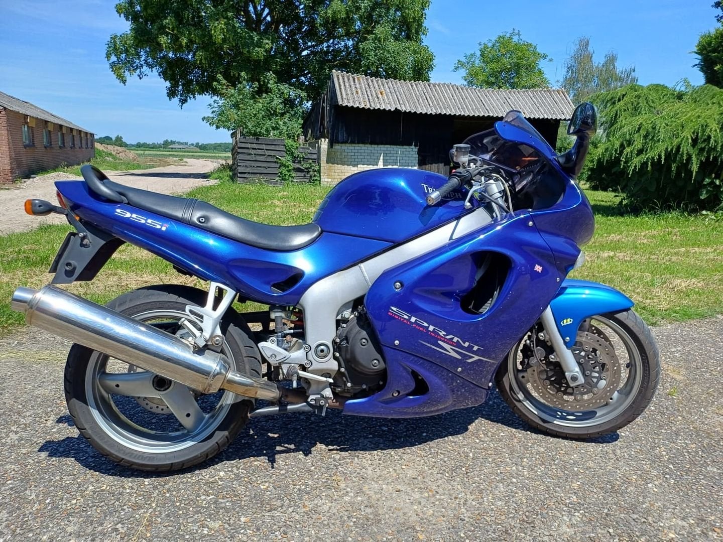 TRIUMPH SPRINT ST 955 (bj 2002) 37,658 km, Motoren, Motoren | Triumph, Motorrijbewijs A, Bedrijf, Sport, Meer dan 35 kW