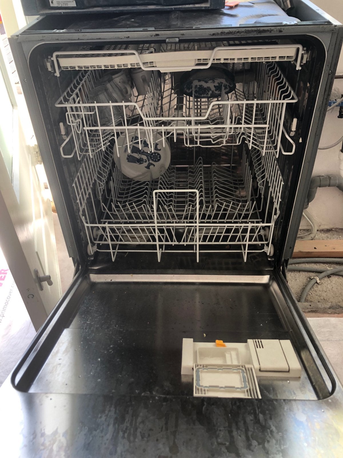 Miele Inbouw Vaatwasser - Werkt nog prima!, Ophalen, Gebruikt, Inbouw, 60 cm of meer