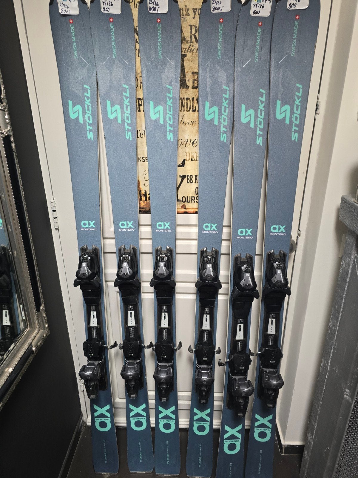 25/26 173cm STOCKLI MOTERO AX VOOR KENNERS, Overige merken, 160 tot 180 cm, Stockli, Ophalen of Verzenden