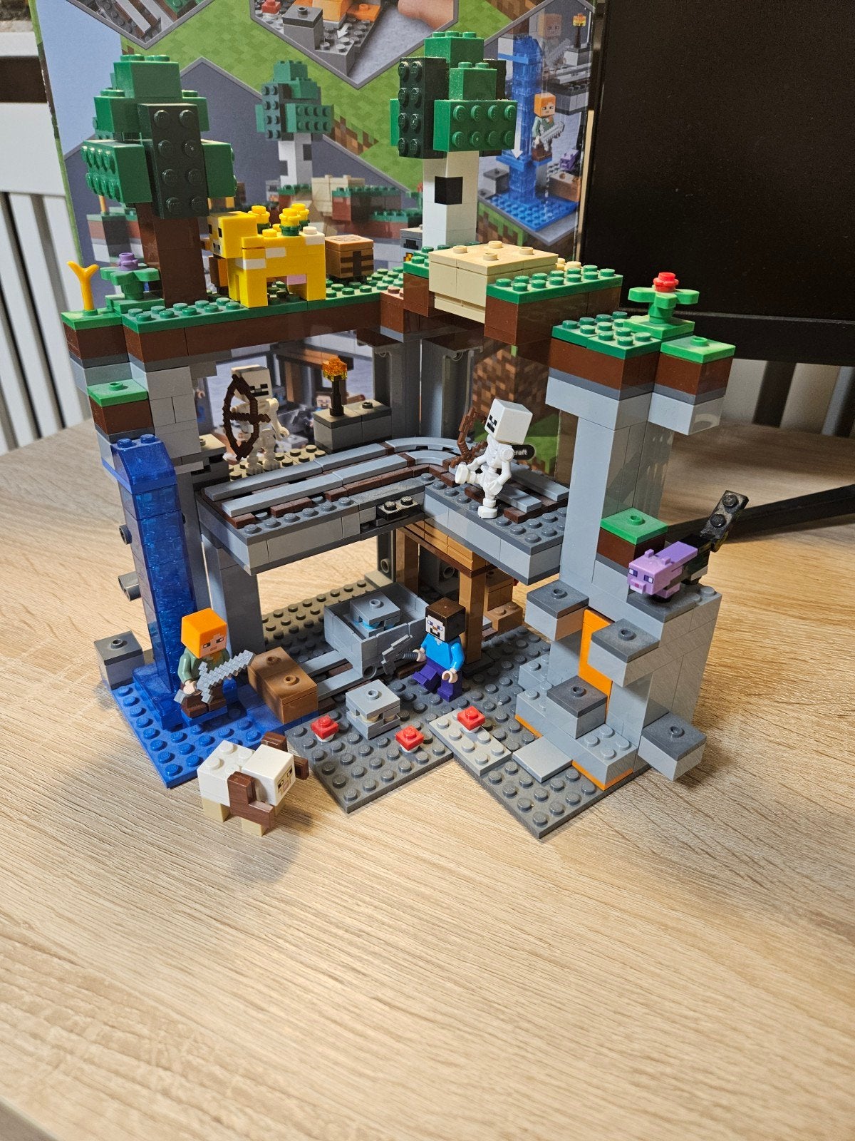 lego minecraft cave, Ophalen, Minecraft, Lego, Gebruikt
