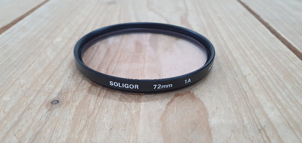 Sky / skylight filter - 72mm Skylight Soligor, Skylightfilter, Ophalen of Verzenden, Nvt, 70 tot 80 mm