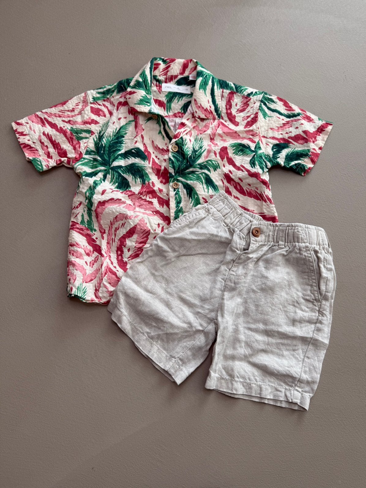 Zomer set zara maat 116, Ophalen of Verzenden, Zo goed als nieuw, Jongen, Setje