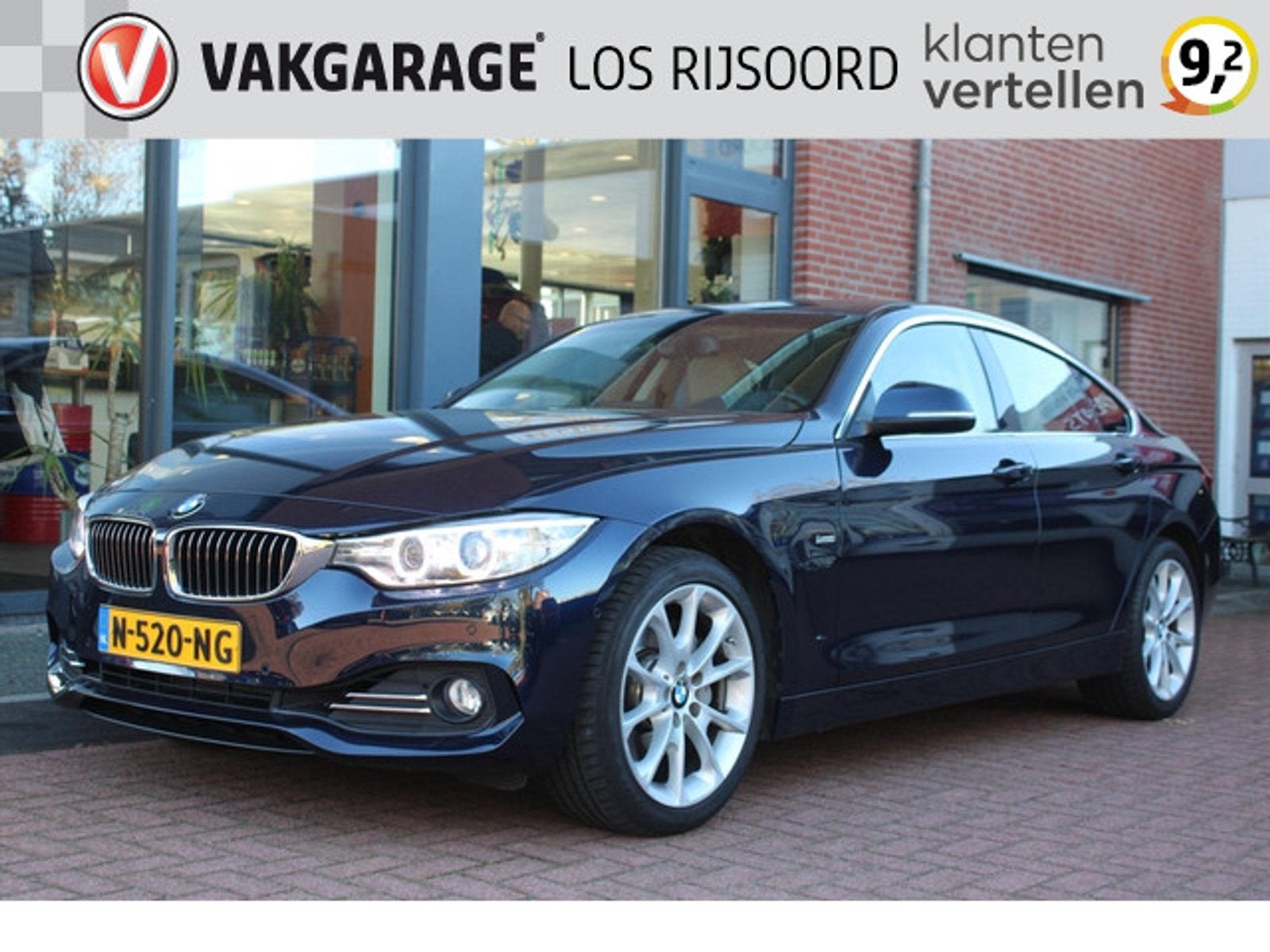 BMW 4 serie Grand Coupe 435i xDrive Aut. | M-Sport | 306PK |, Auto's, Euro 6, 4-Serie, Blauw, Leder