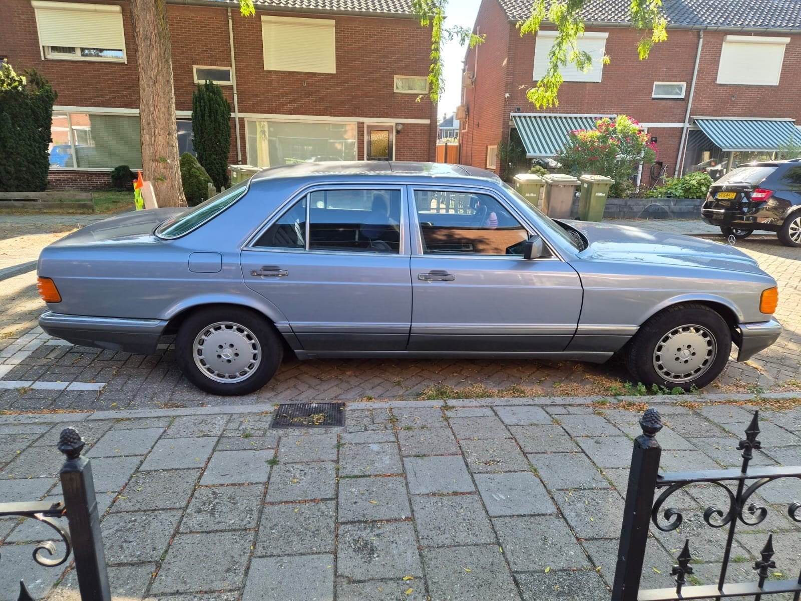 Mercedes-Benz S-Klasse 3.0 300 SE AUT K6 1988 Blauw, Auto's, Automaat, Achterwielaandrijving, 1573 kg, Particulier