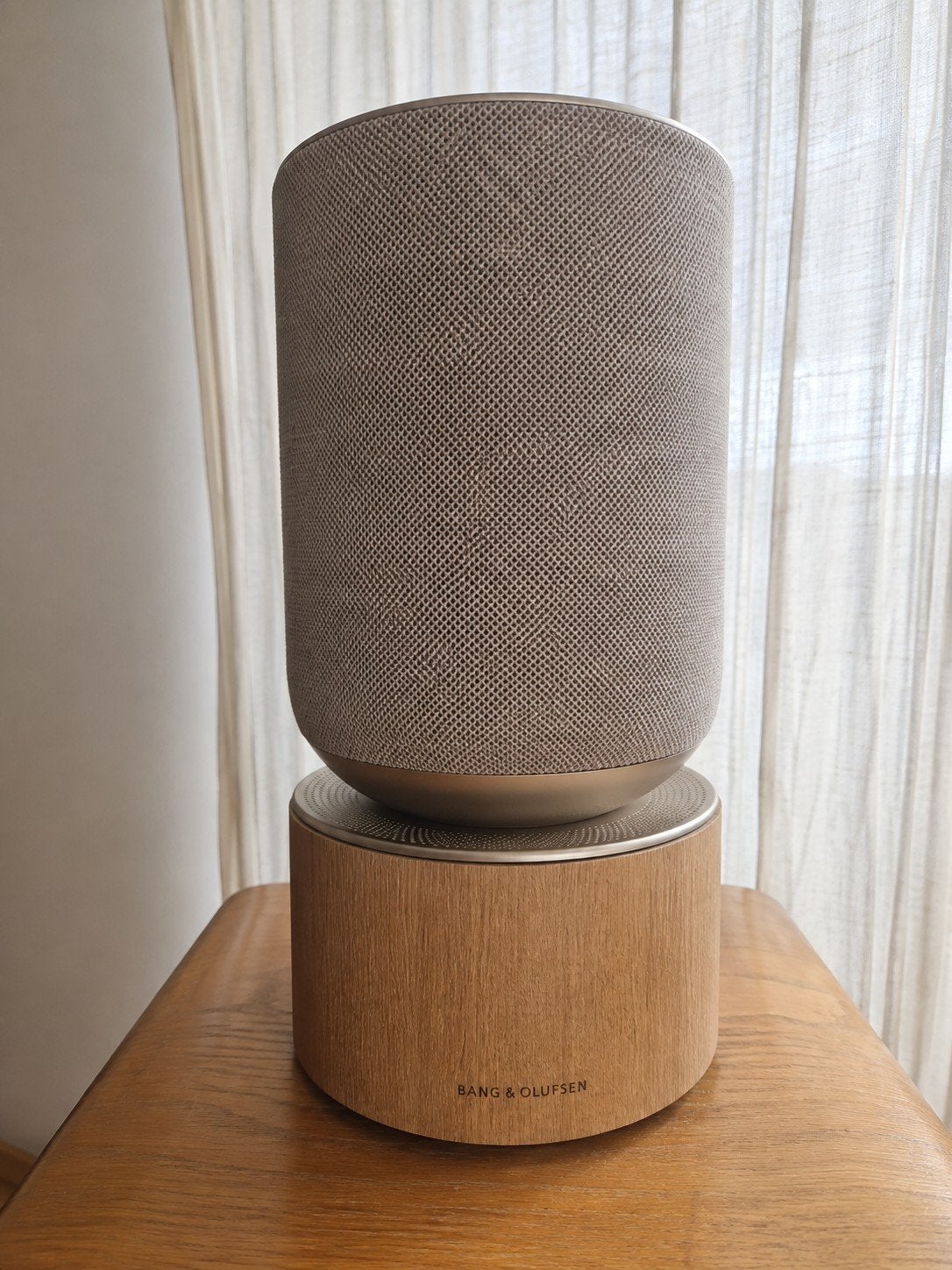 B&O Beosound Balance Natural Oak - Prachtig geluid, Ophalen, Slimme speaker, Gebruikt, WiFi