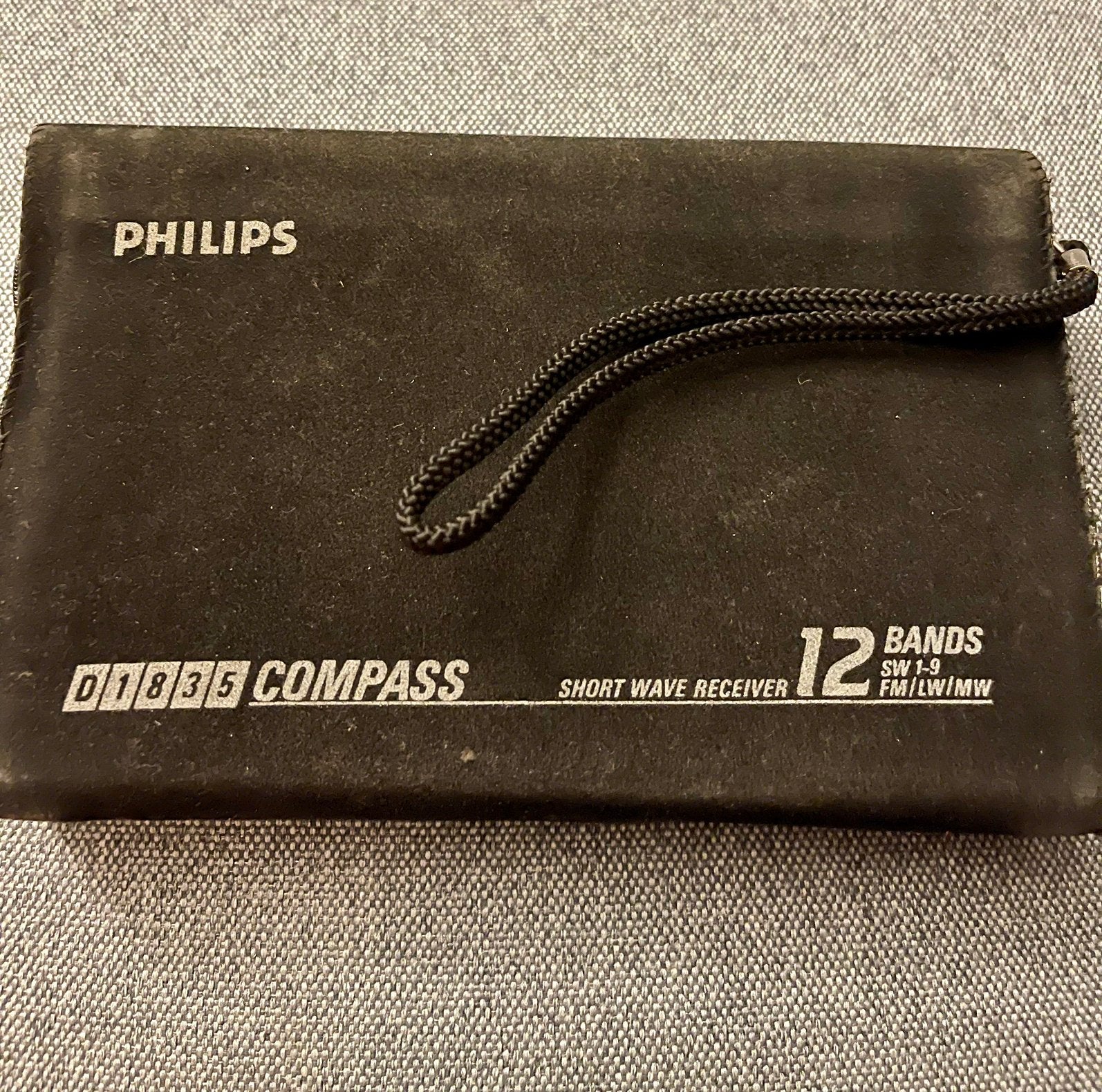 Philips D1835 Compass. Wereldontvanger. Radio, Ophalen of Verzenden, Gebruikt, Grijs, Overige merken