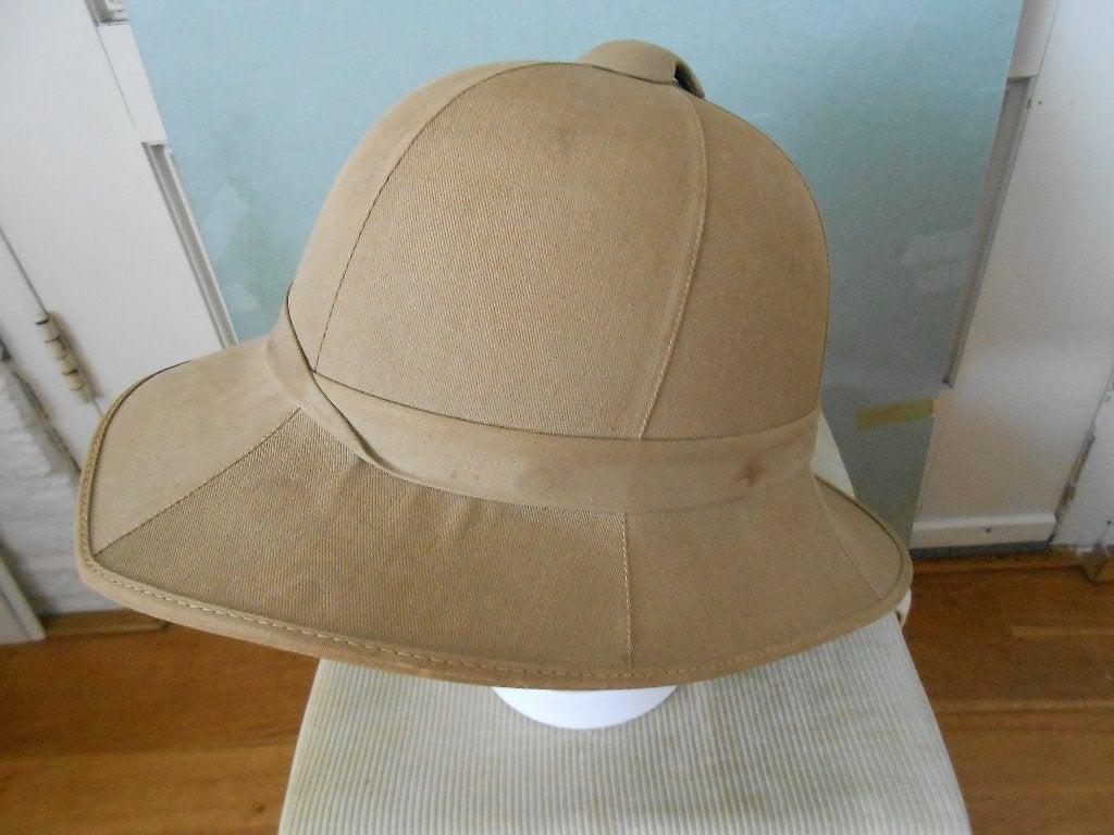 Britse tropenhelm WW2 British Pith Helmet 1942, Ophalen of Verzenden, Landmacht, Engeland, Helm of Baret