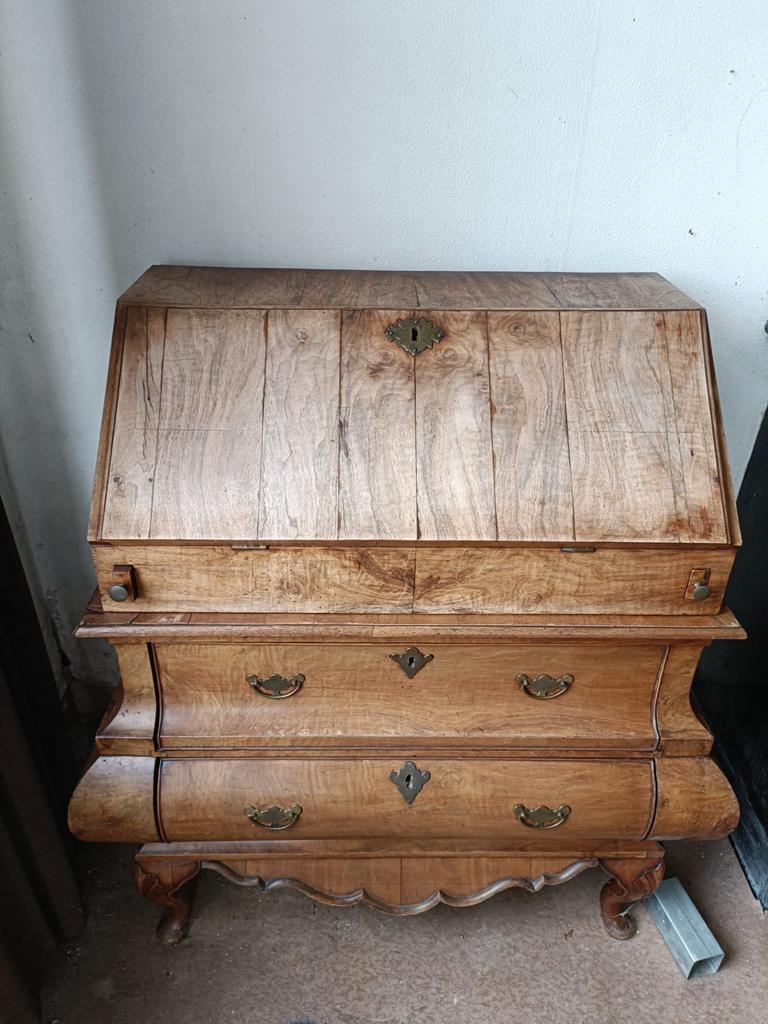 Antiek Biedermeier secretaire, Huis en Inrichting, Kasten | Secretaires, Ophalen, Gebruikt