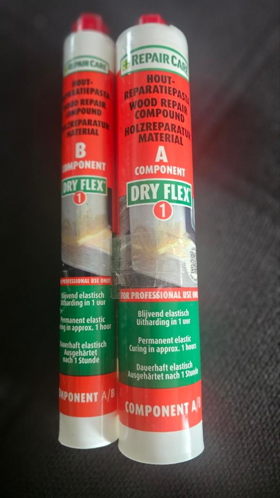 Repair Care Dry Flex 1 Houtreparatiepasta (2x 100ml), Ophalen of Verzenden