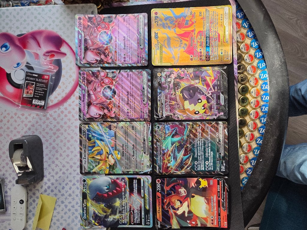 Pokemon Jumbo XL kaarten, Ophalen of Verzenden, Zo goed als nieuw, Meerdere kaarten, Foil