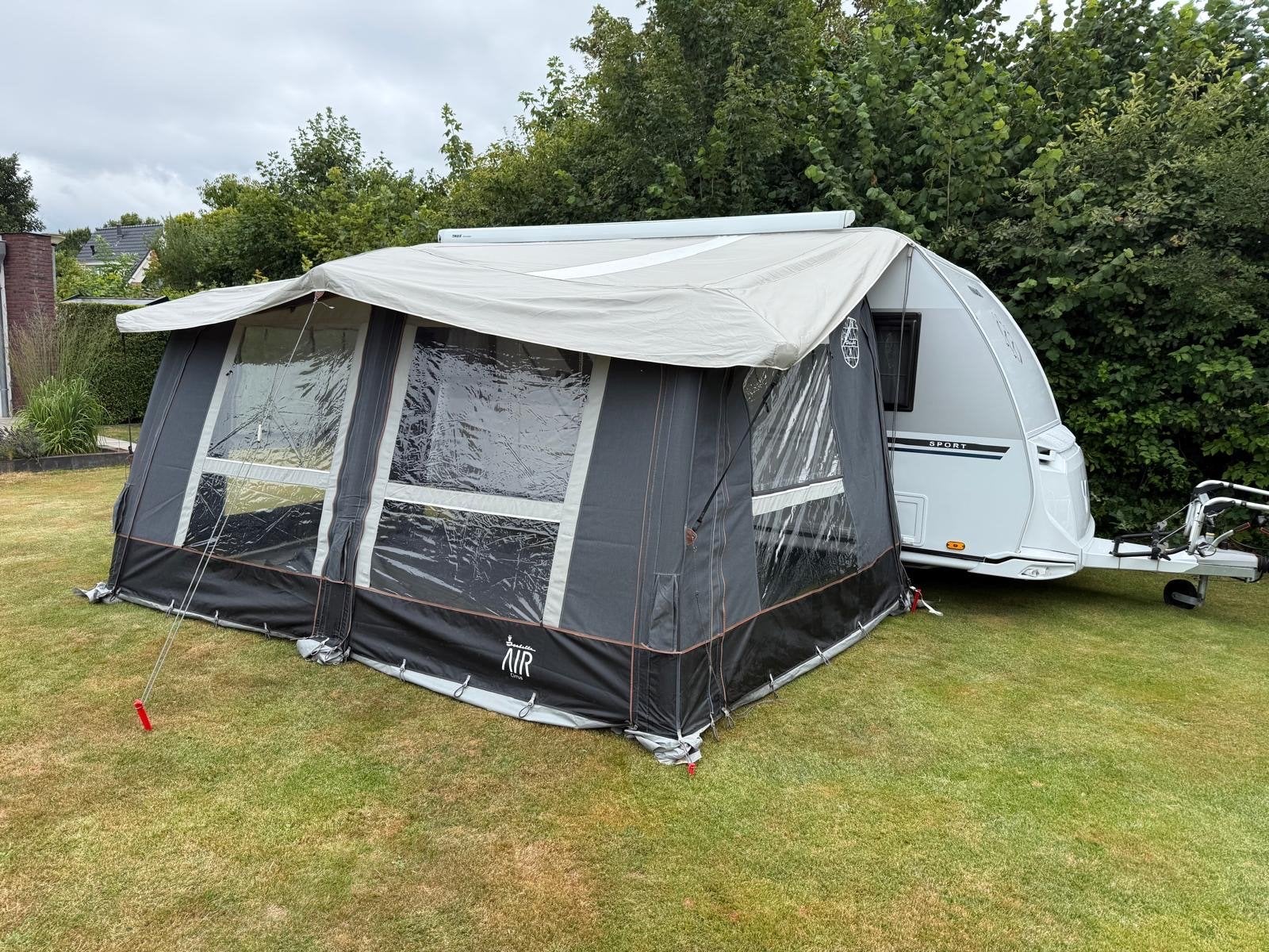 Isabella Cirrus Air 400 opblaasbare voortent, Ophalen, Gebruikt, Polyester, Isabella