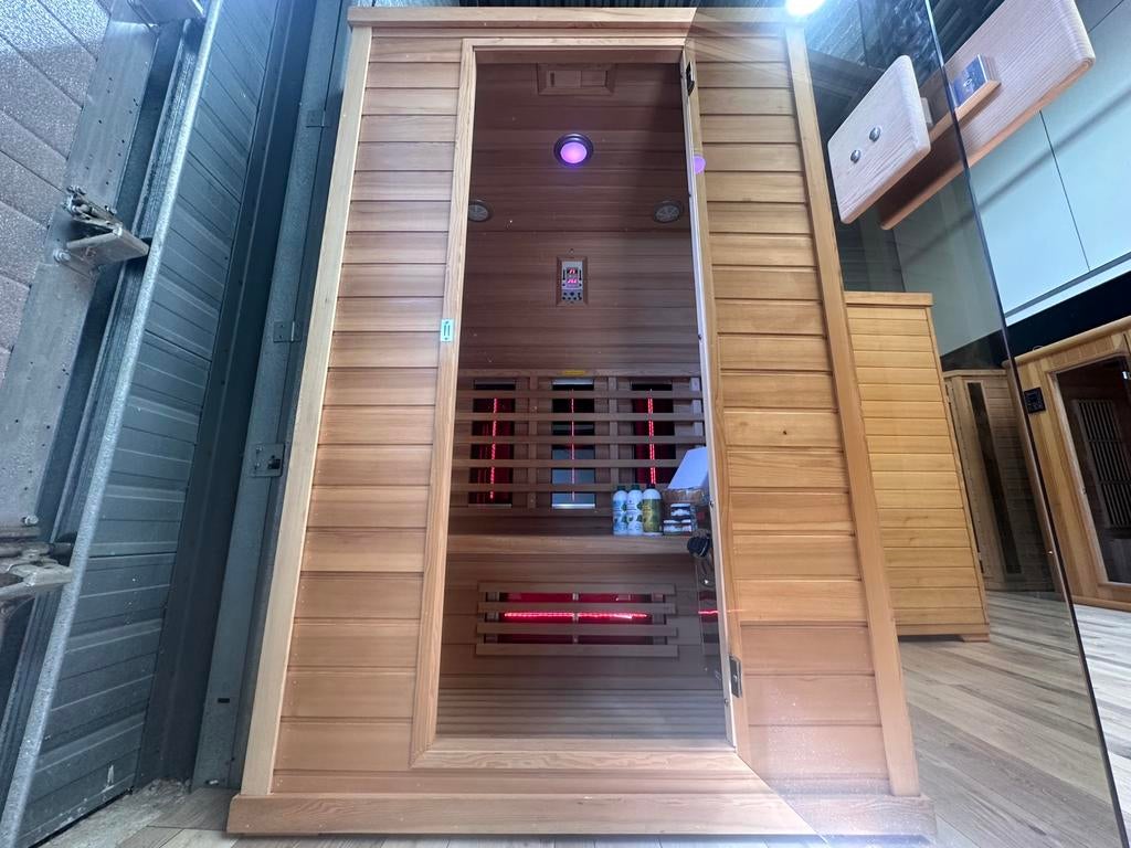 COMBI SAUNA | INFRAROOD + FINSE SAUNA | DIRECT LEVERBAAR, Info@inner-stillness.nl, Fins of Traditioneel, 7665VB, Complete sauna