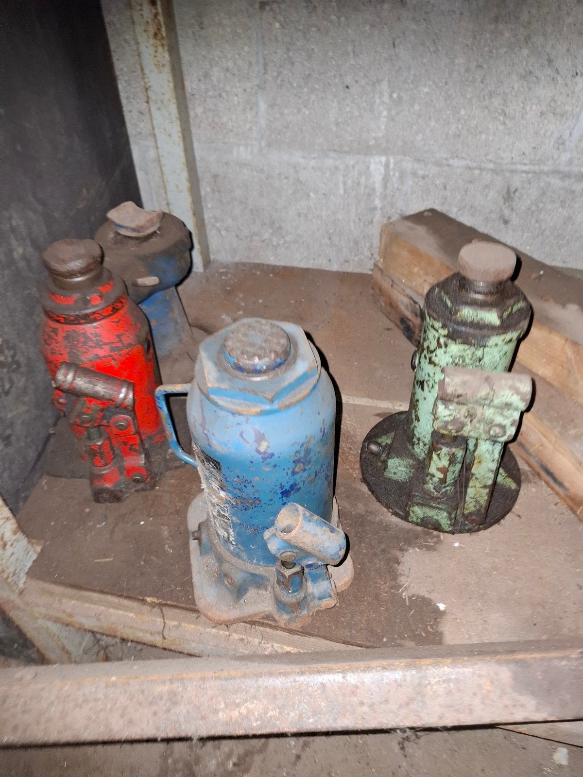 krik hydraulisch, Ophalen