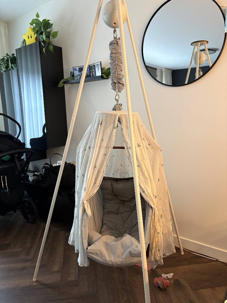 Moonboon Wieg Hangmat met Motor en Statief, Kinderen en Baby's, Babywiegjes en Ledikanten, Ophalen, Gebruikt, Wieg