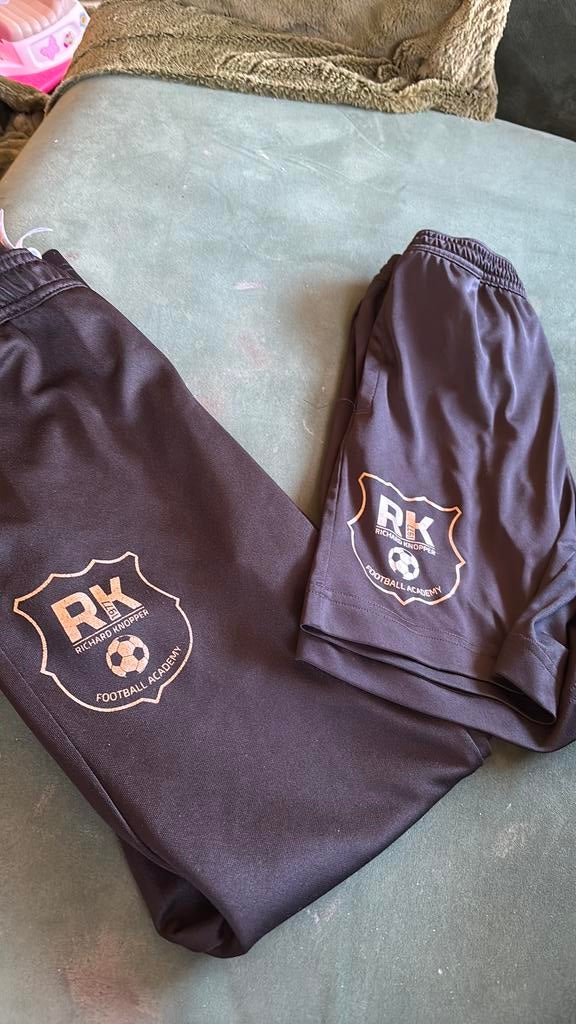 Richard knopper ajax voetbal acedemie broek lang en kort, Ophalen of Verzenden, Zo goed als nieuw, Jongen of Meisje, Broek