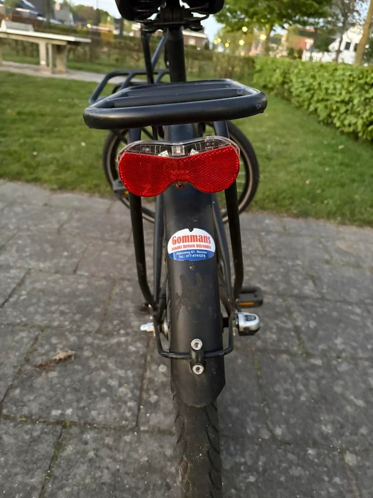 Gazelle C7 Transportfiets - Zwart, Terugtraprem, Gebruikt, Versnellingen, Ophalen of Verzenden