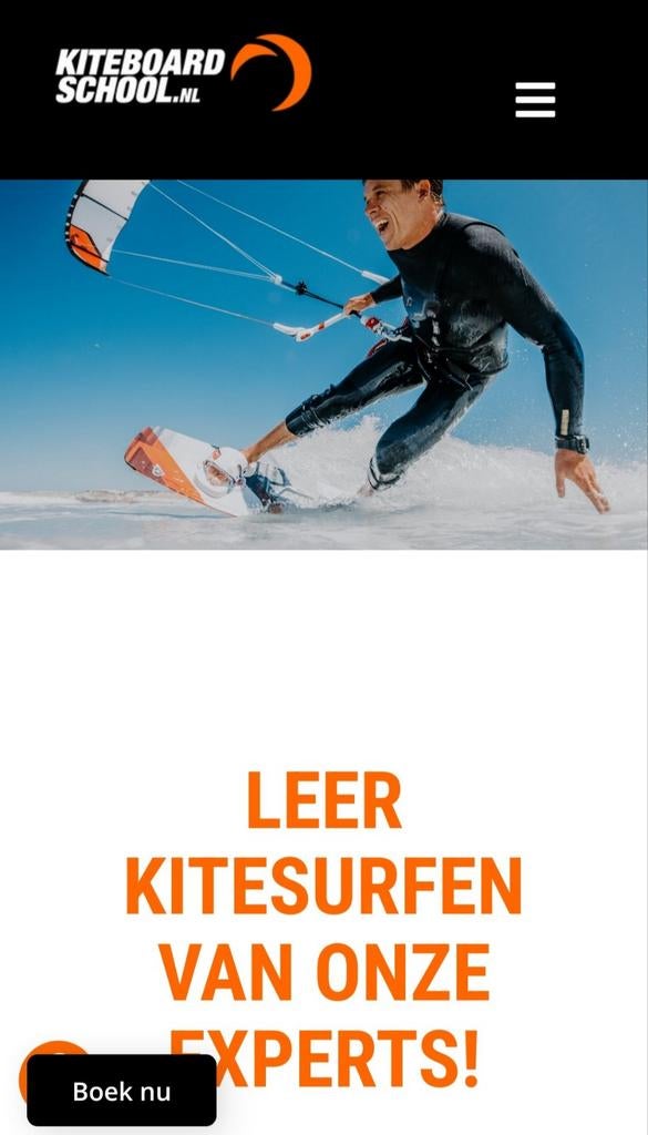 3 private kitesurfing lessons for 2 people in Den Haag, Twee personen, Meerdaags