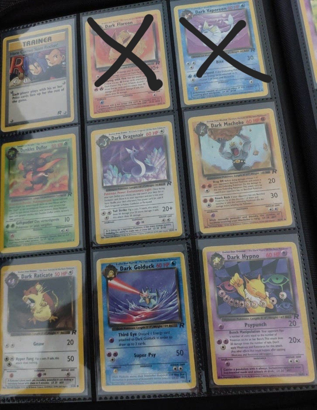 Pokémon Team Rocket set, Hobby en Vrije tijd, Verzamelkaartspellen | Pokémon, Ophalen of Verzenden, Zo goed als nieuw, Meerdere kaarten