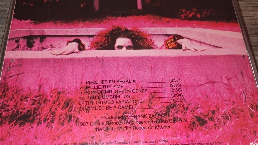Frank Zappa - Hot Rats, Ophalen of Verzenden, Zo goed als nieuw, Poprock