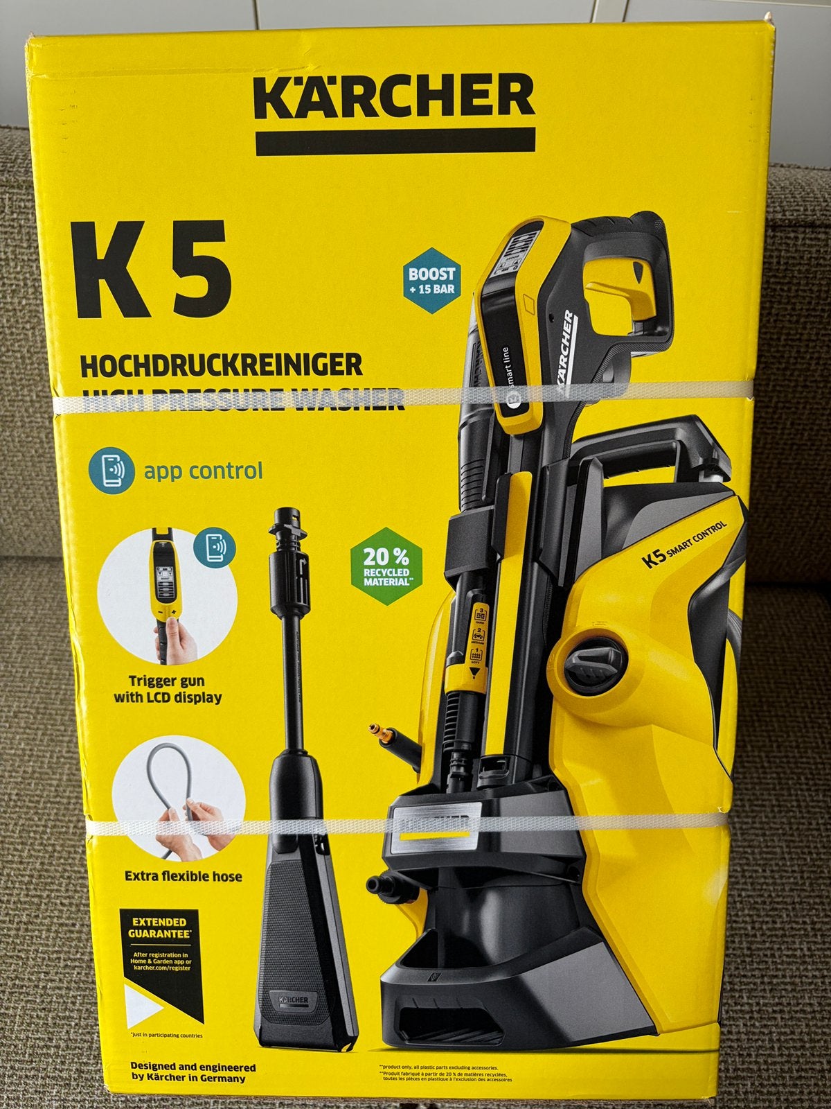 Kärcher K 5 Premium Smart Control Flex eco! Booster (nieuw), Ophalen, Kärcher, Nieuw, Elektrisch