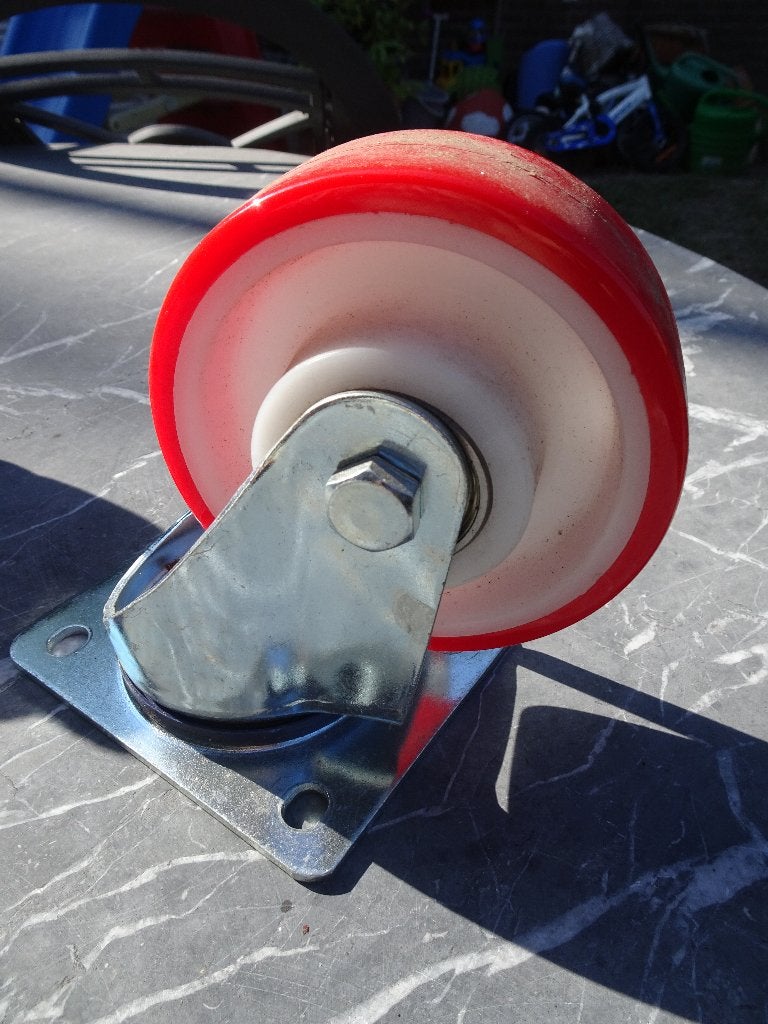 Zwenkwielen  8 stuks 125 mm 155 mm hoog, Ophalen of Verzenden, Nieuw