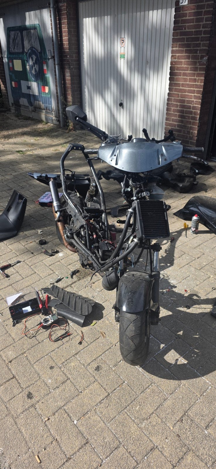 Aprilia SR50 Minarelli Project Scooter, Ophalen, Gebruikt, Benzine, SR 50