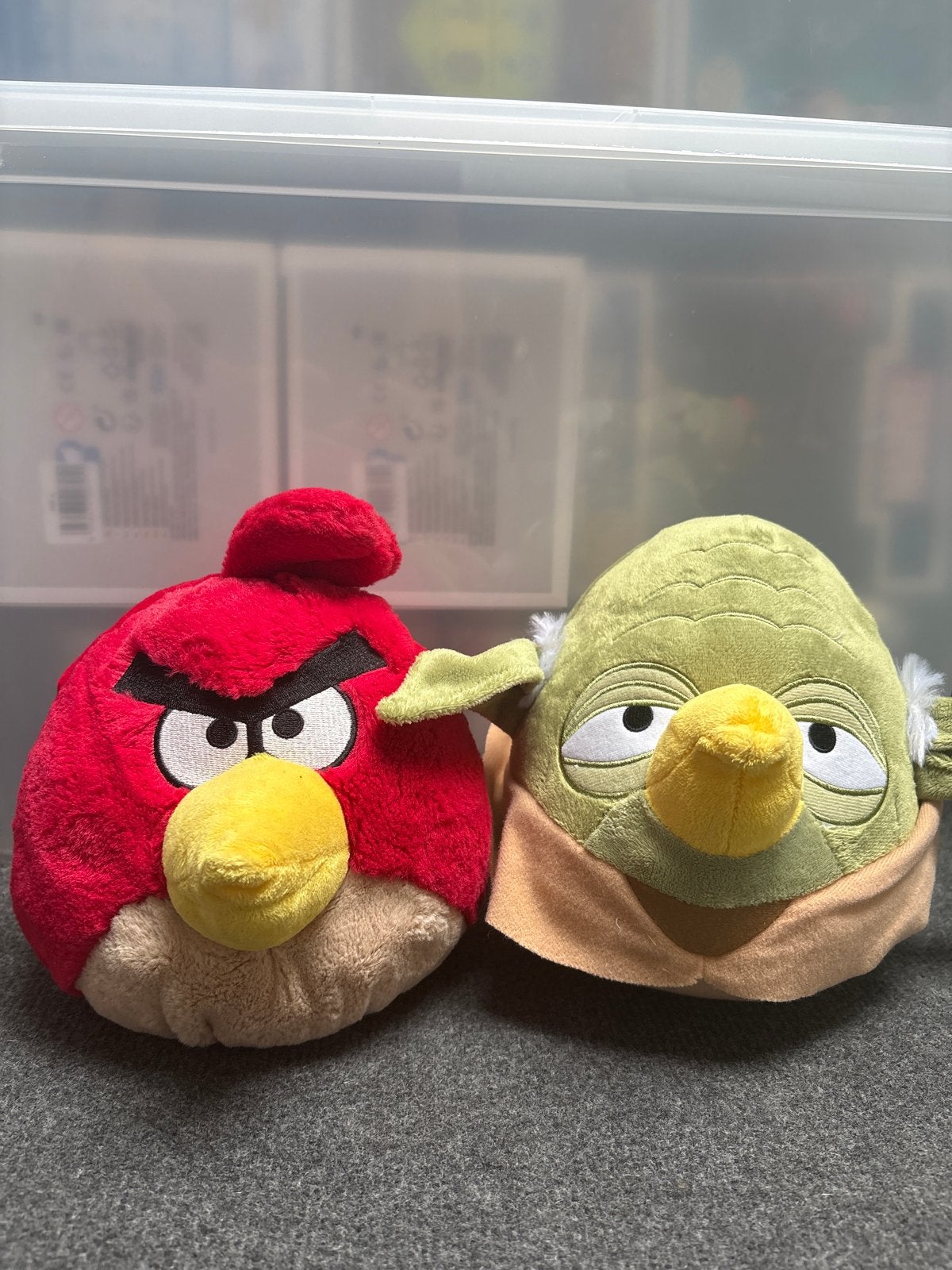 Angry Birds & Star Wars Yoda Knuffels, Overige merken, Overige typen, Ophalen of Verzenden, Zo goed als nieuw