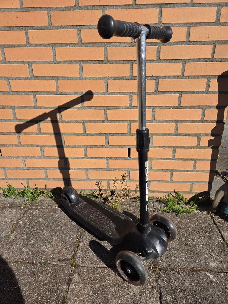Turbo ride step met lichtgevende wielen, Fietsen en Brommers, Steps, Ophalen, Gebruikt, Gewone step