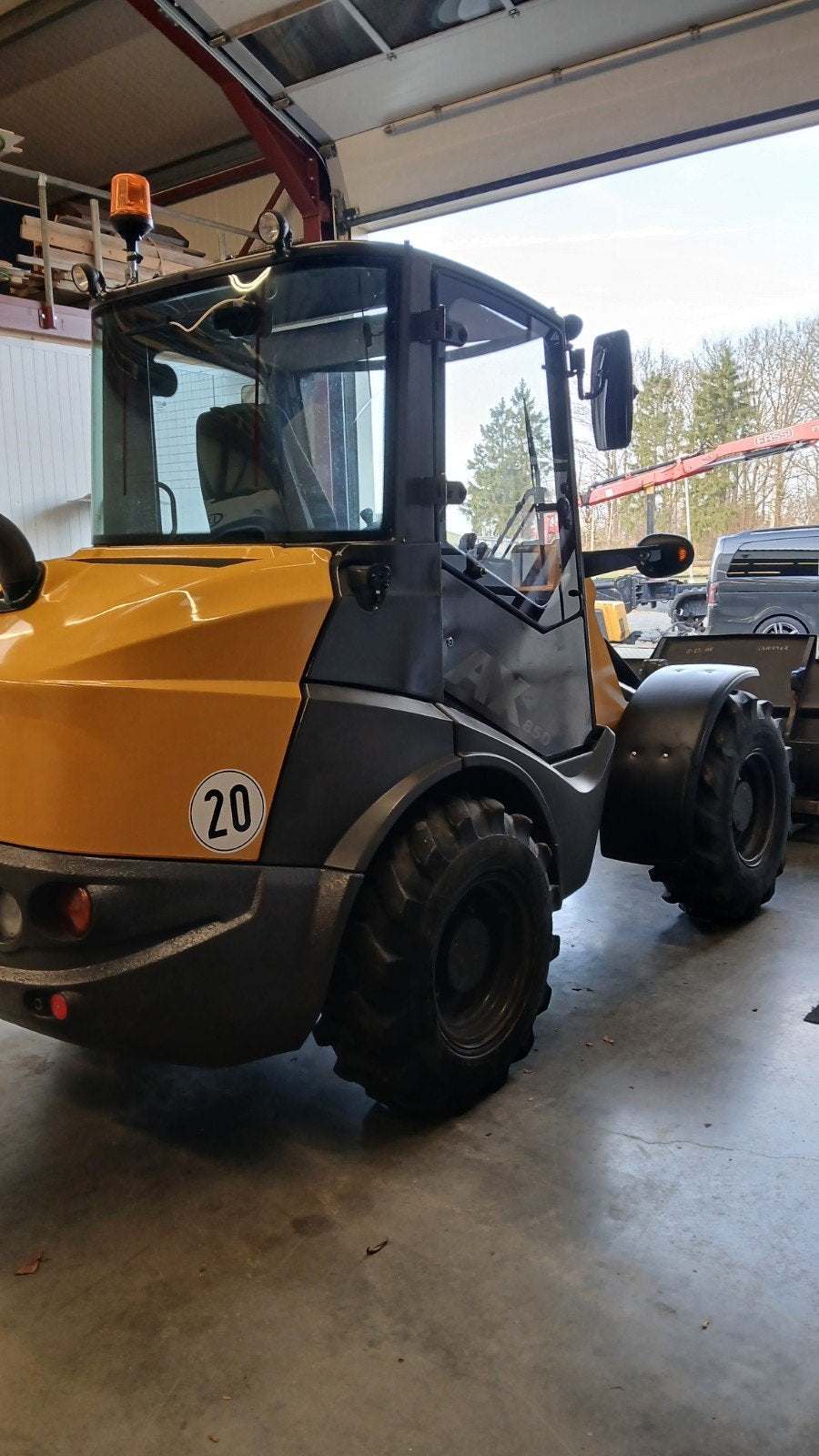 Mecalac AX850 Wiellader - Compact en Krachtig, Ophalen of Verzenden, Wiellader of Shovel