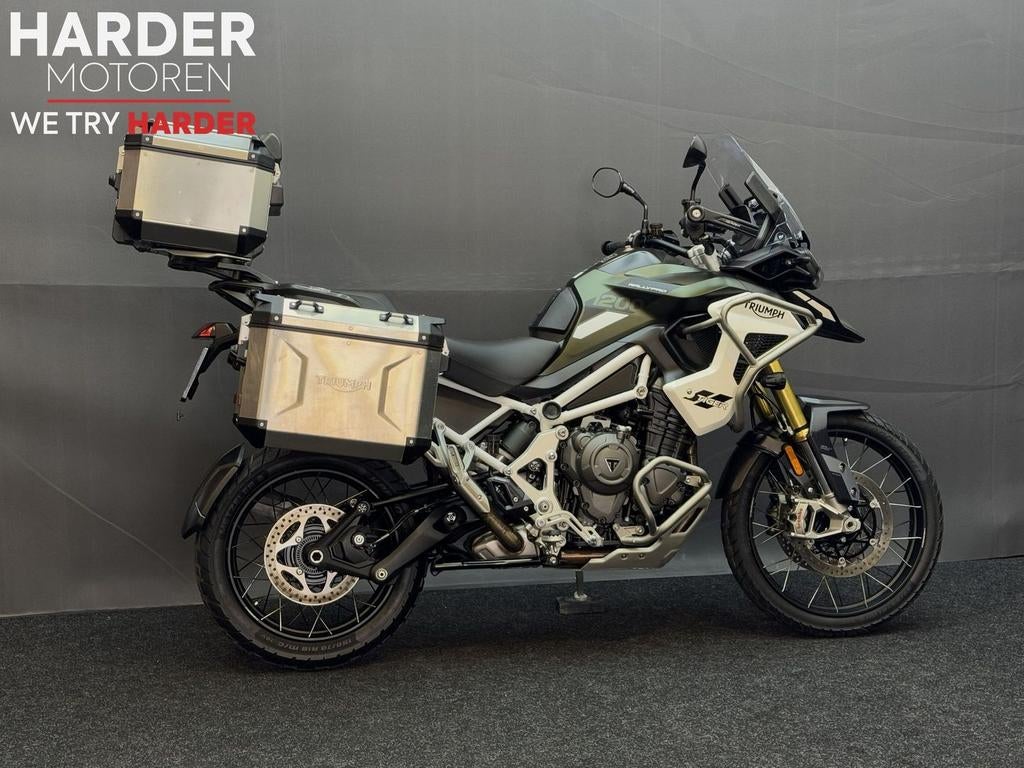 TRIUMPH TIGER 1200 RALLY PRO/NIEUWSTAAT/VOL OPTIES/GARANTIE, 1160 cc, Motorrijbewijs A, Bedrijf, Overig