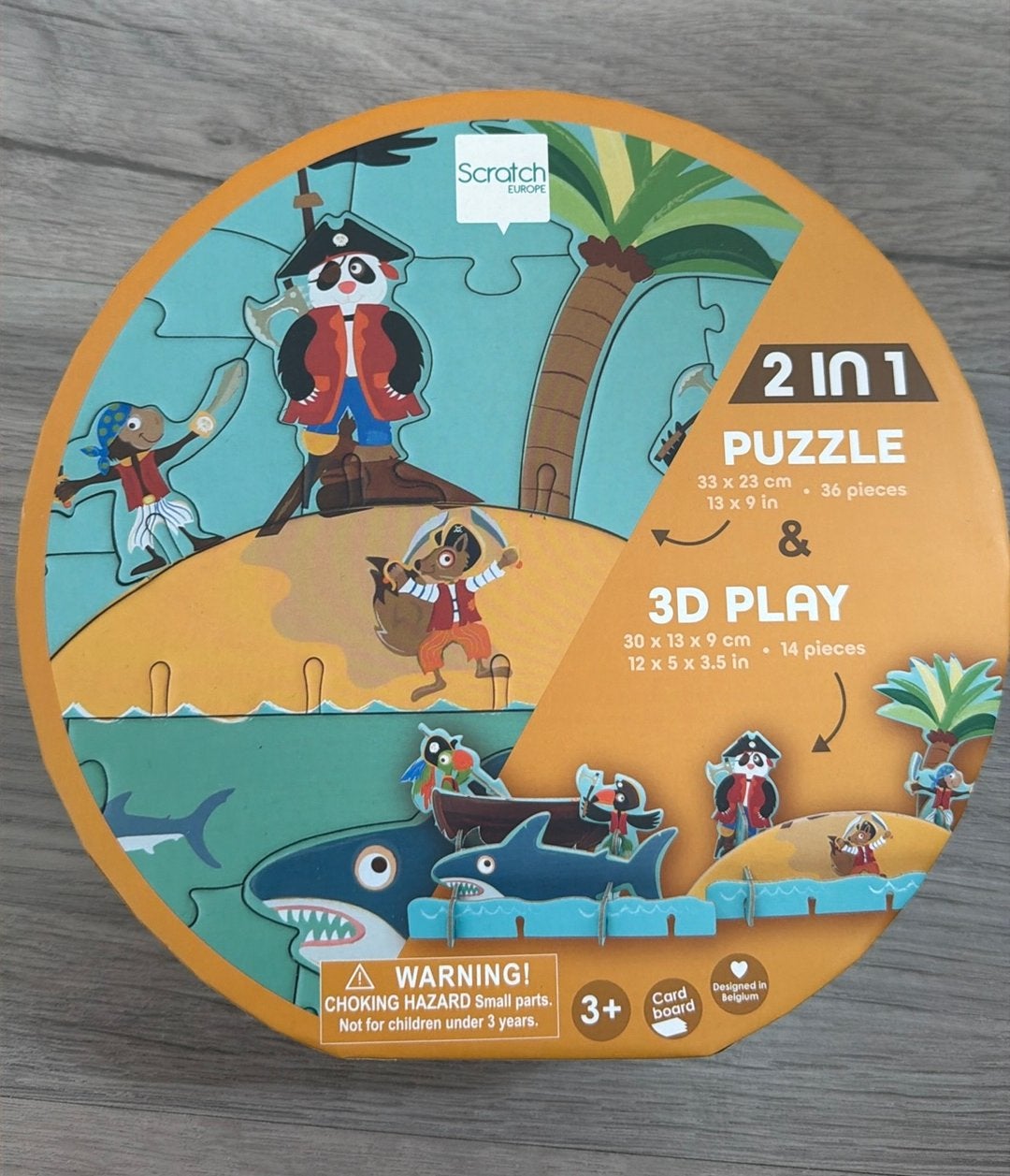 Puzzel en 3d play, Ophalen, 10 tot 50 stukjes, Zo goed als nieuw, 4 tot 6 jaar
