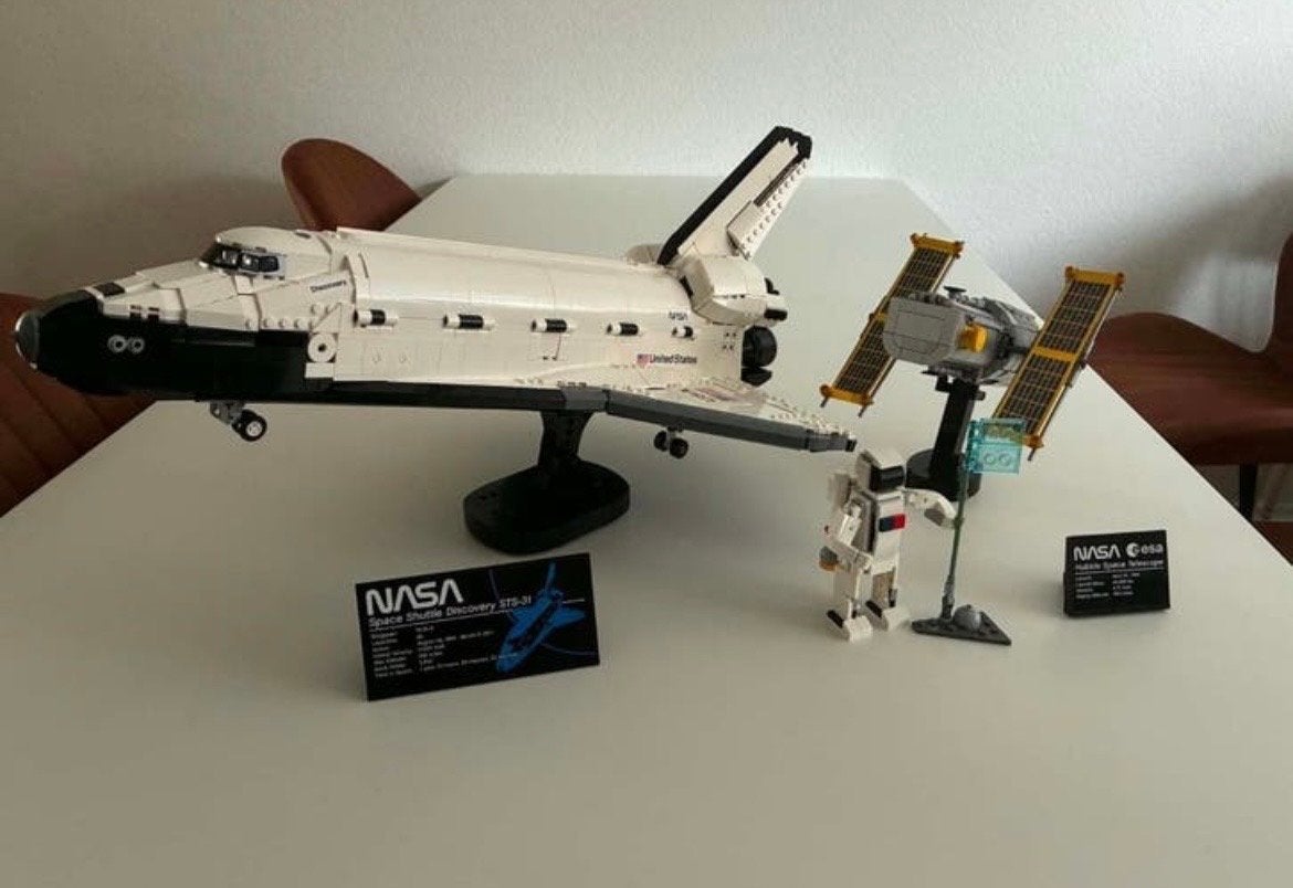Lego NASA Space Shuttle Discovery (10283) - Zo goed als nieu, Ophalen, Overige thema's, Lego, Zo goed als nieuw