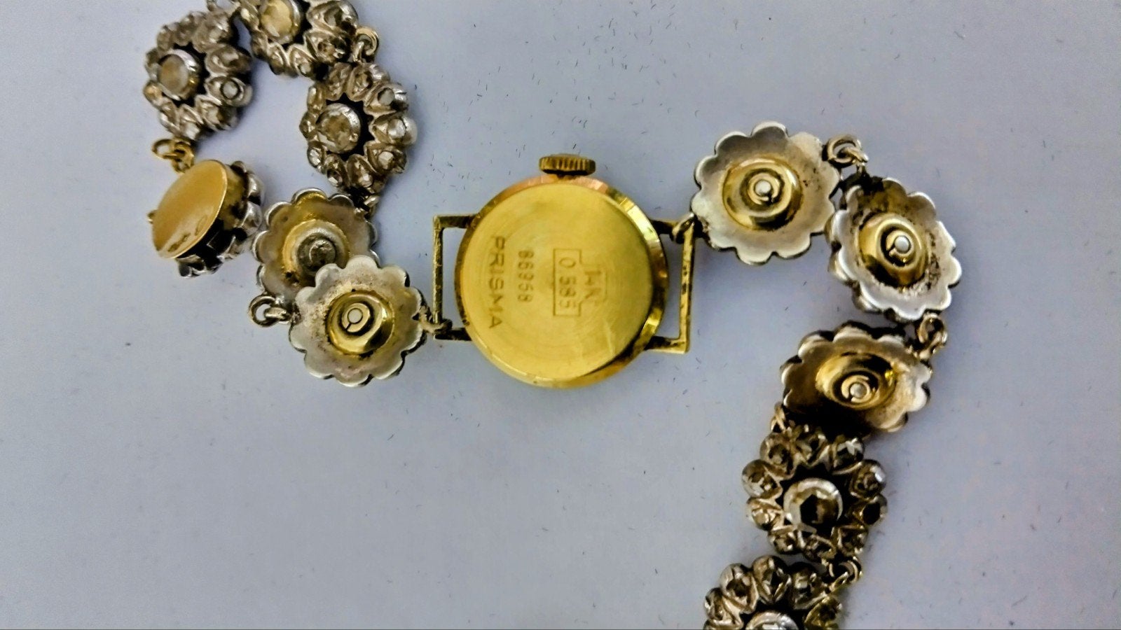 14 Karaat gouden horloge,s met diamanten, Ophalen of Verzenden