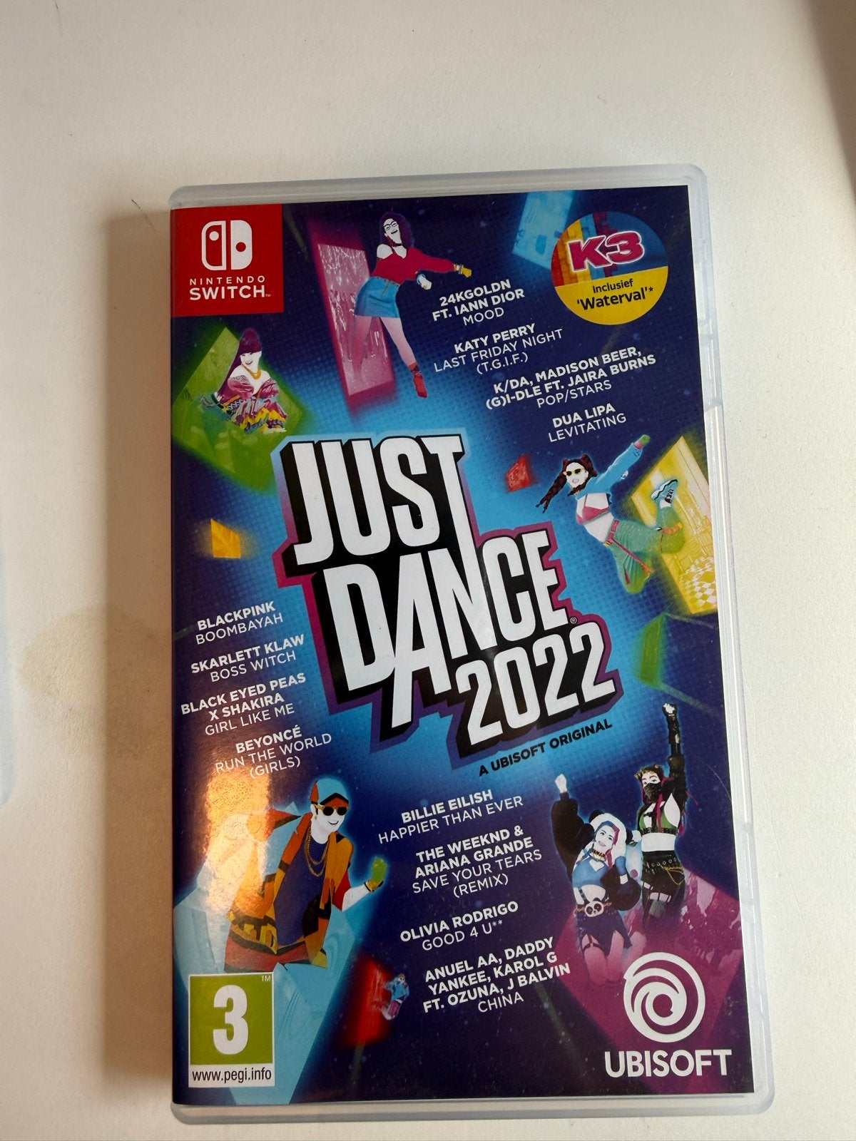 Just Dance 2022 Nintendo Switch - Dansgame met K3!, Muziek, Eén computer, Ophalen of Verzenden, Zo goed als nieuw