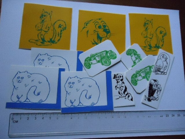 STICKER Strip pop vintage retro divers plastic izgs, Verzamelen, Verzenden, Zo goed als nieuw