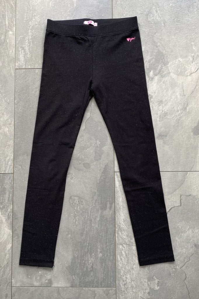 Zwarte legging van We Fashion , maat 122/128 (qwe), Broek, Meisje, Nieuw, Ophalen of Verzenden