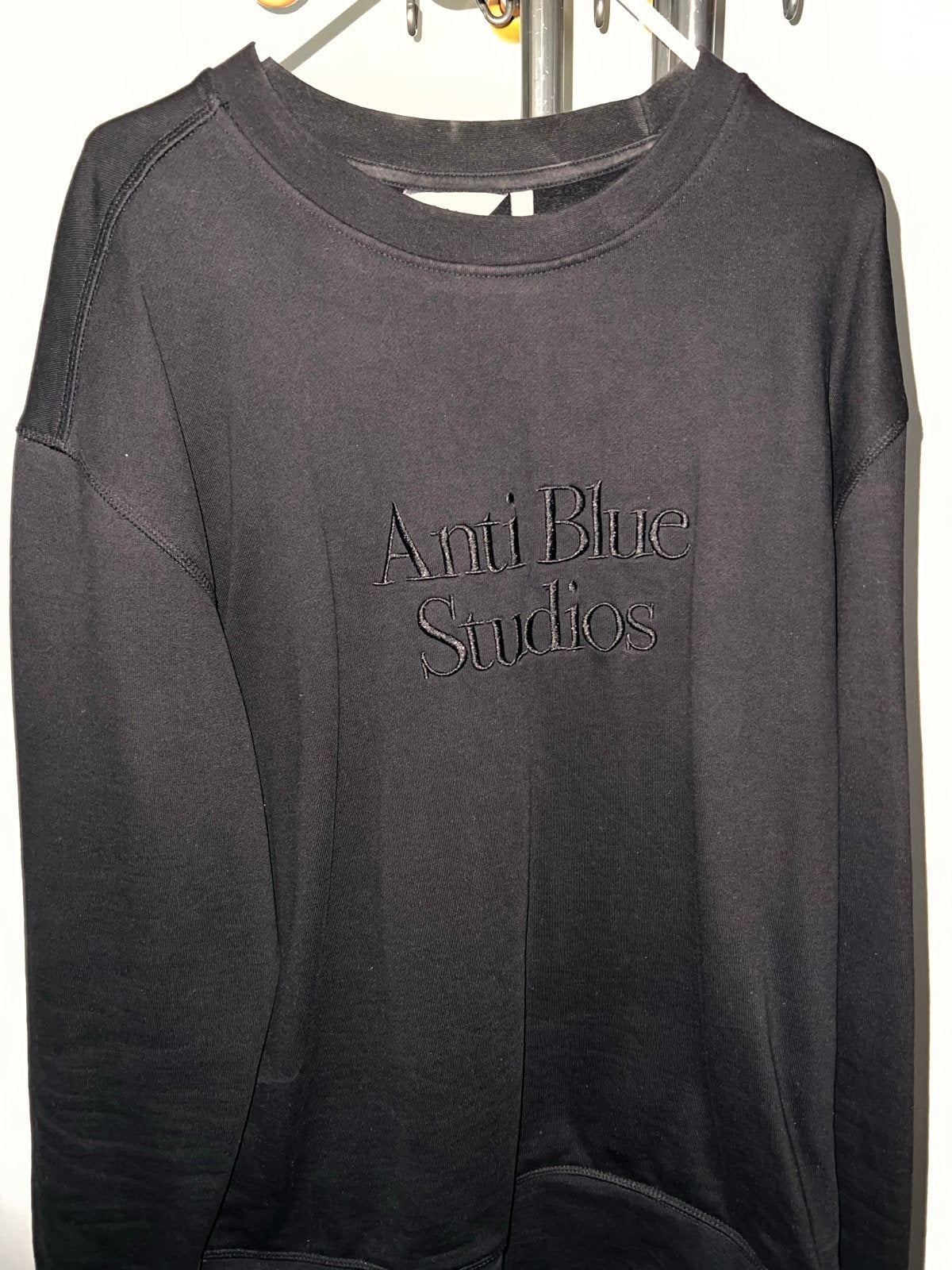 Anti Blue Studios Zwarte Trui Maat M, Kleding | Heren, Ophalen of Verzenden, Zo goed als nieuw, Maat 48/50 (M), Zwart
