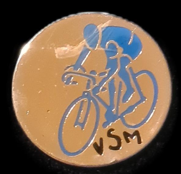 Wielrenner VSM pin, Verzenden, Nieuw, Sport, Speldje of Pin