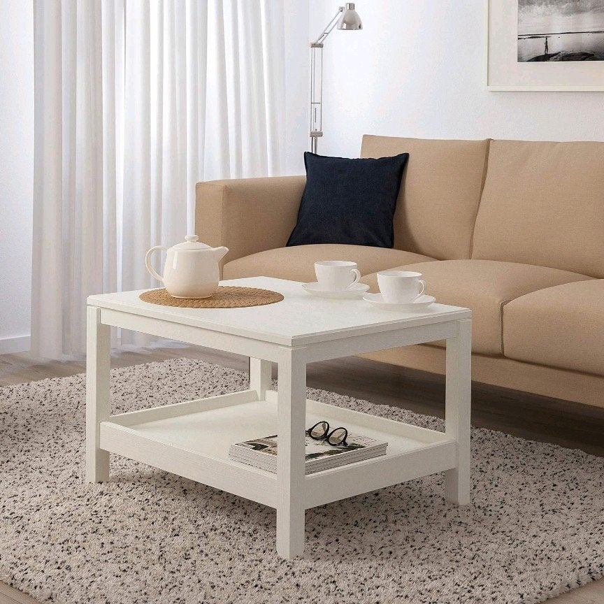 Witte ikea havsta salontafel, Ophalen, 50 tot 100 cm, 50 tot 100 cm, Zo goed als nieuw